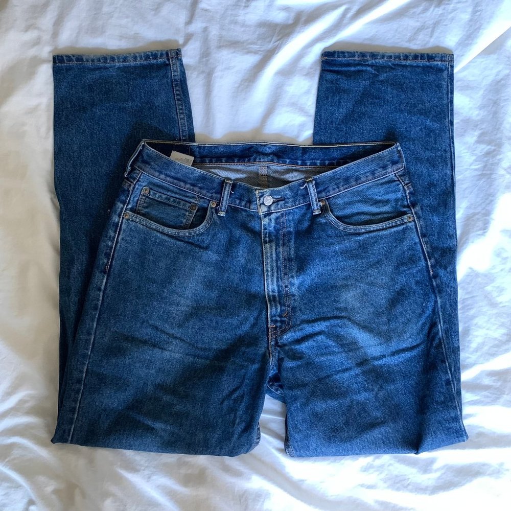 Levi's 550 Relaxed Fit Zip Fly Jeans - W36 L34